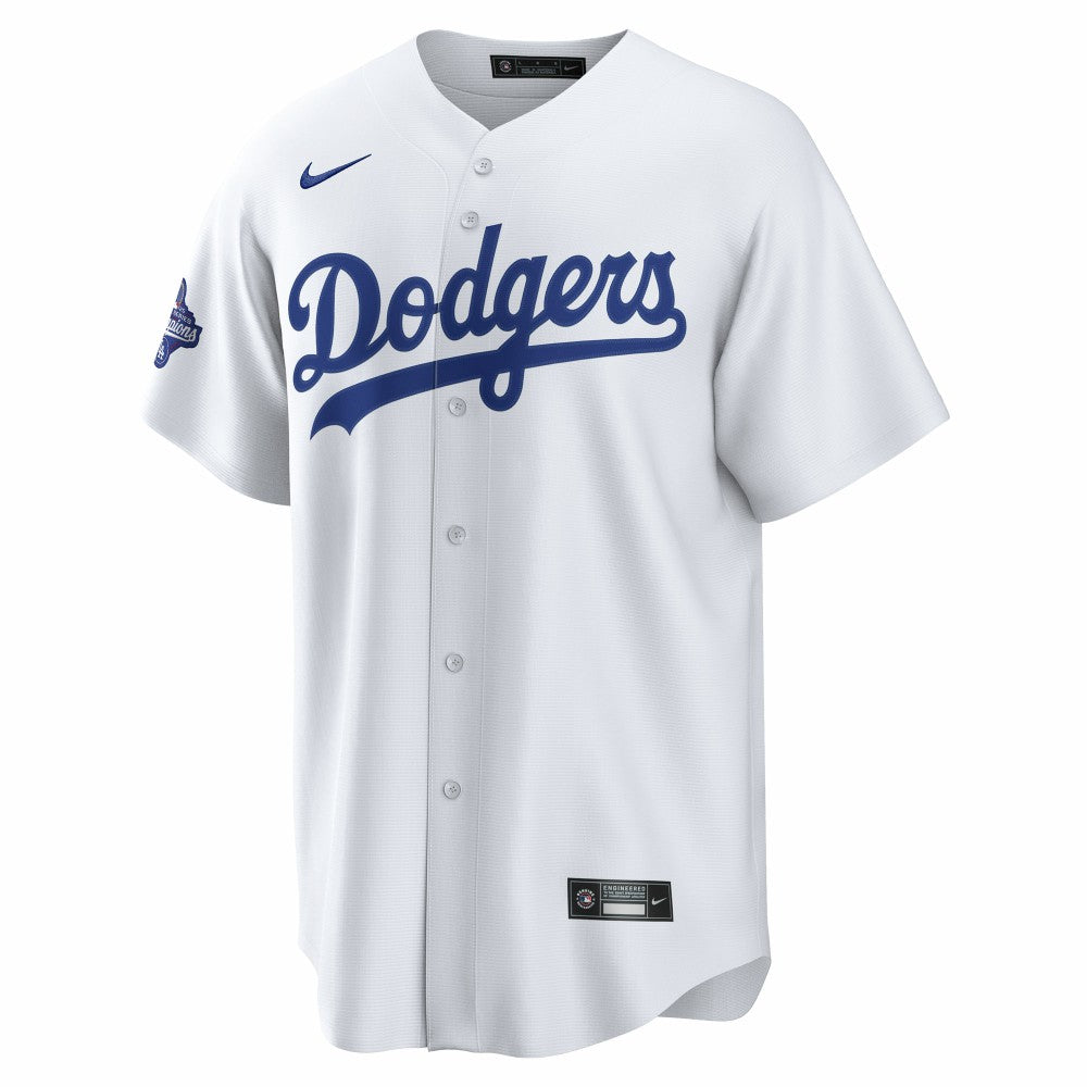 Freddie Freeman Los Angeles Dodgers Home 2025 World Series Champions Replica Jersey - White | Nike