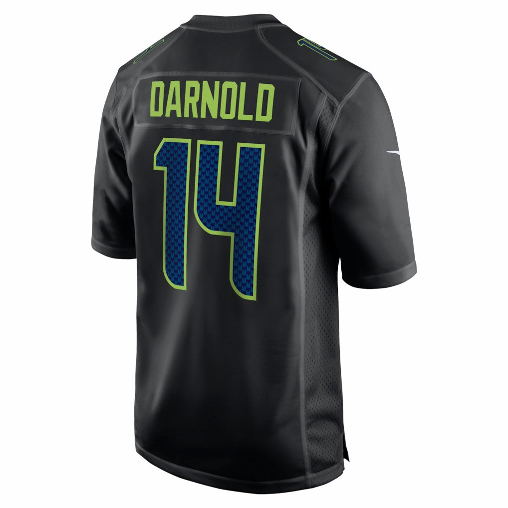 Sam Darnold Seattle Seahawks Super Bowl LX Patch Carbon Fashion Game Jersey - Black | Nike on sale