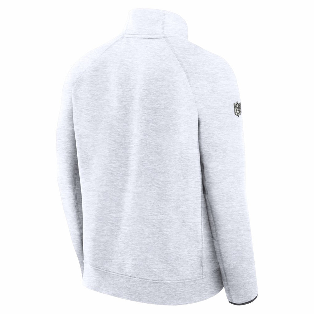 Drake Maye New England Patriots Super Bowl LX Opening Night Tech Fleece Half-Zip Sweatshirt - Gray | Nike on sale