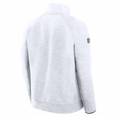Drake Maye New England Patriots Super Bowl LX Opening Night Tech Fleece Half-Zip Sweatshirt - Gray | Nike on sale