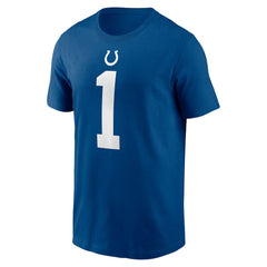 Ahmad Sauce Gardner Indianapolis Colts Player Name & Number T-Shirt - Royal | Nike for sale