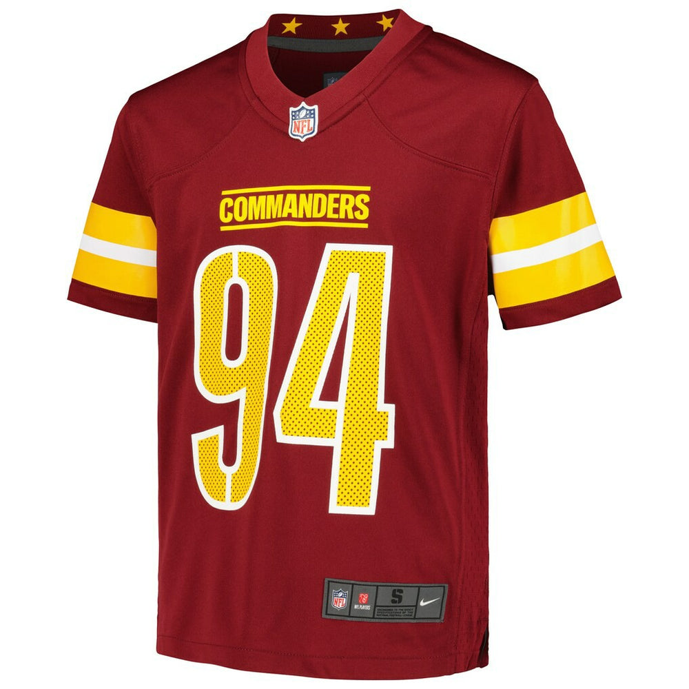 Daron Payne Washington Commanders Youth Game Jersey - Burgundy | Nike discount