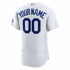Los Angeles Dodgers Home Authentic Custom Jersey - White | Nike