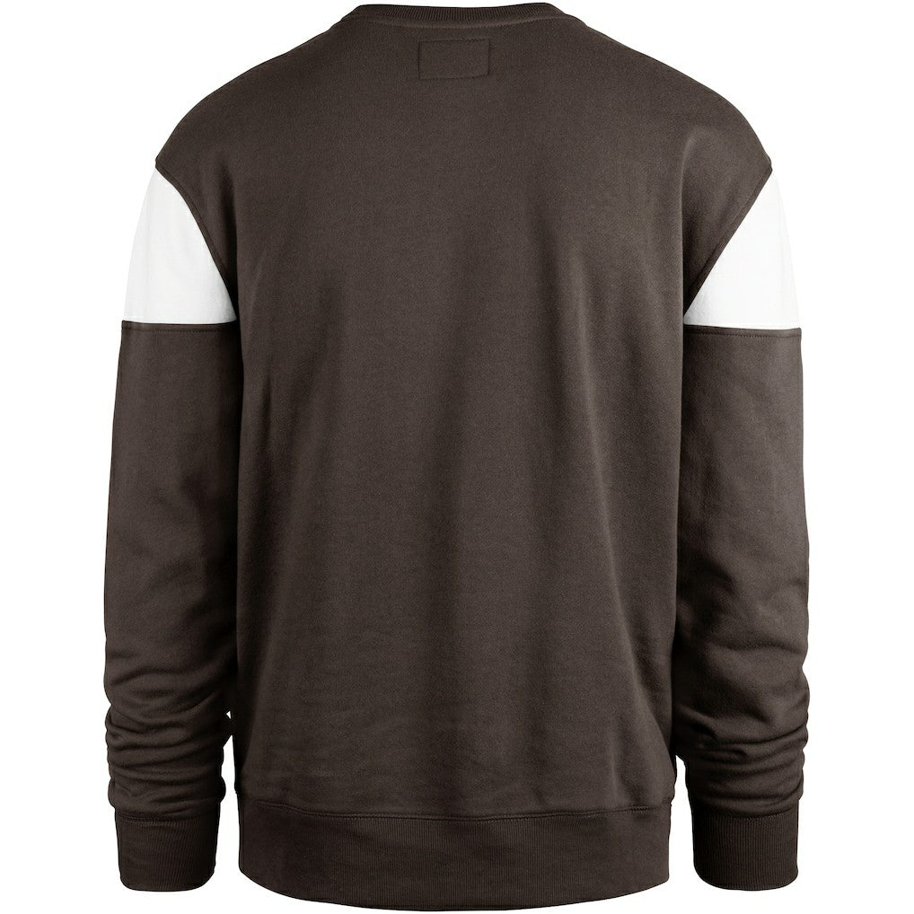 Cleveland Browns '47 Groundbreaker Onset Pullover Sweatshirt - Brown discount