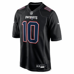 Drake Maye New England Patriots Game Jersey - Carbon Black | Nike discount