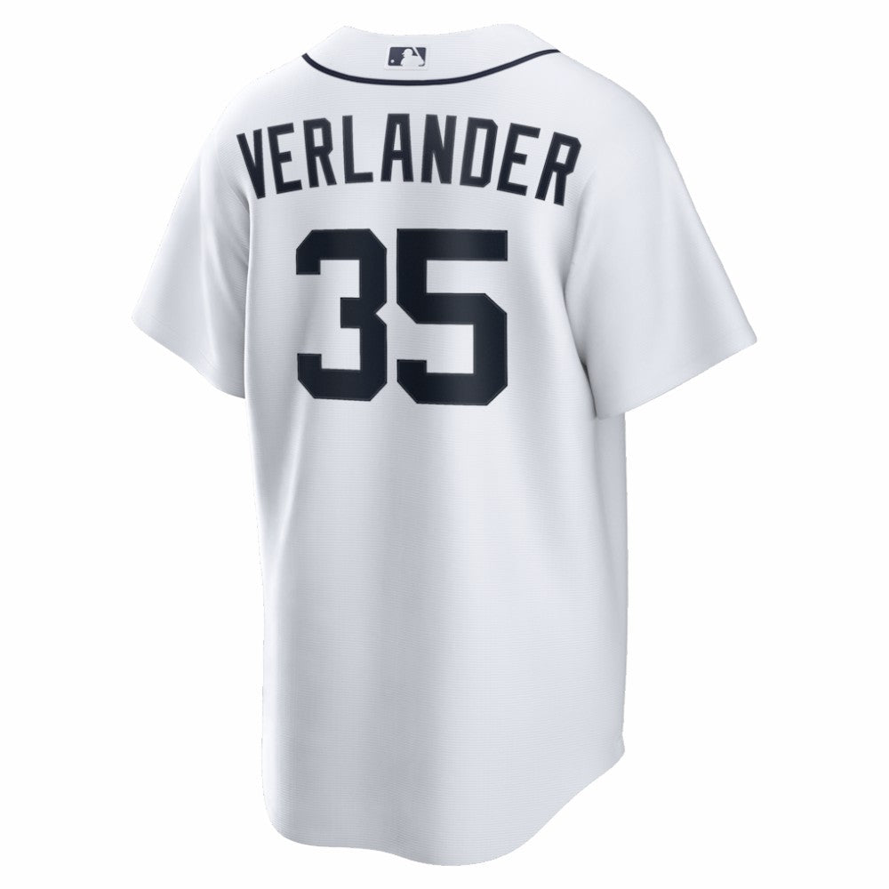 Justin Verlander Detroit Tigers Home Replica Jersey - White | Nike