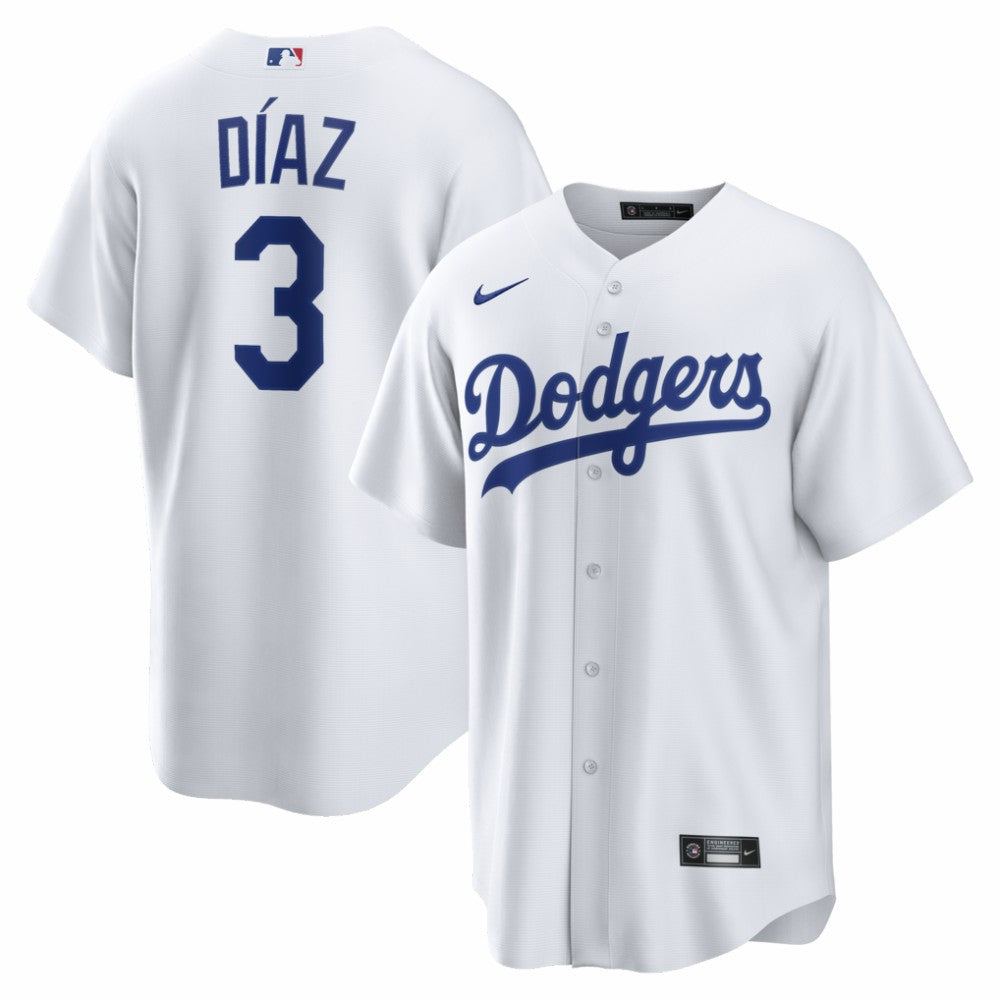 Edwin Díaz Los Angeles Dodgers Home Replica Jersey - White | Nike