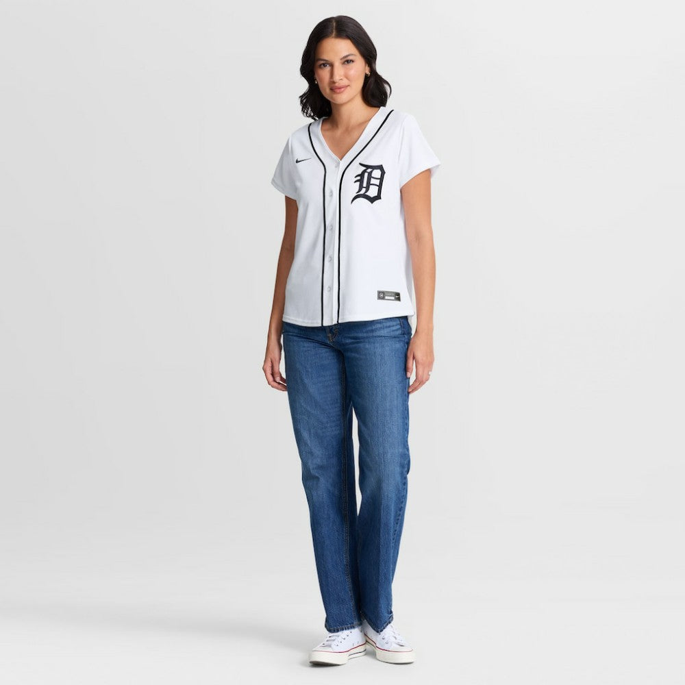 Justin Verlander Detroit Tigers Women's Home Replica Jersey - White | Nike