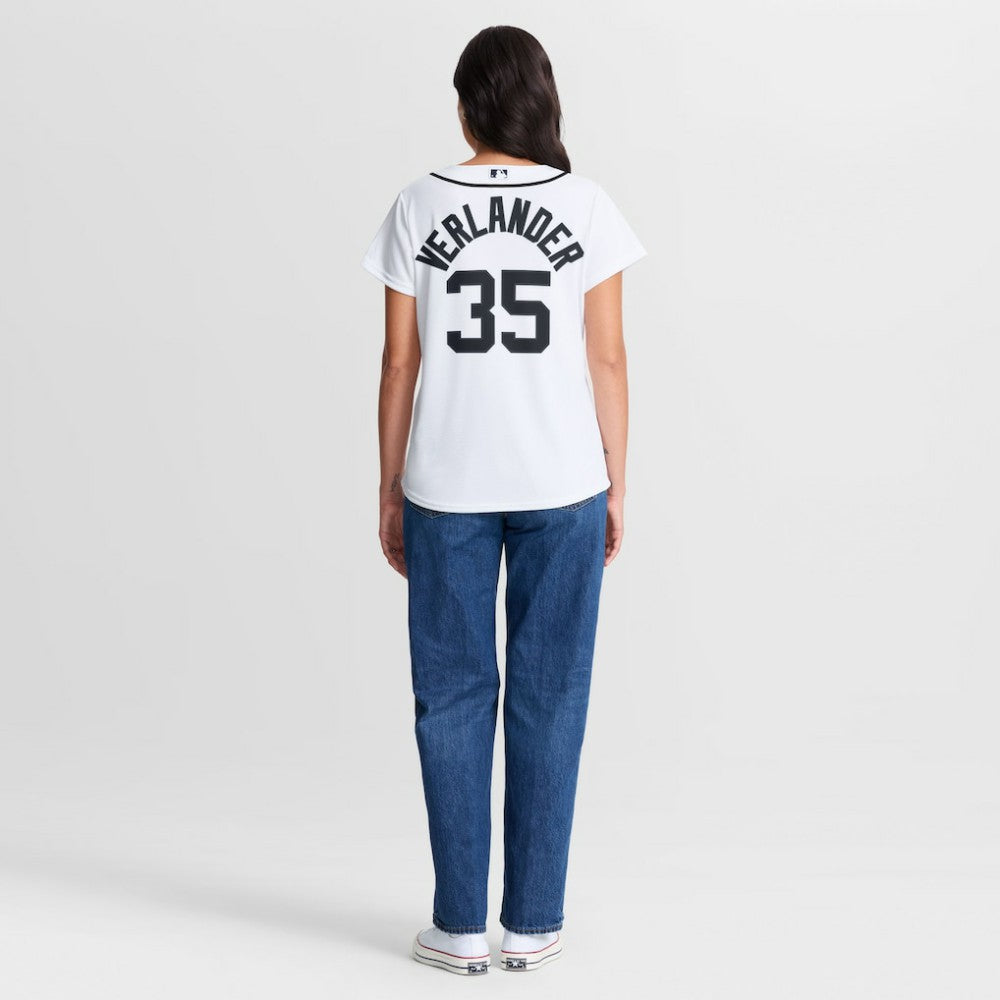 Justin Verlander Detroit Tigers Women's Home Replica Jersey - White | Nike