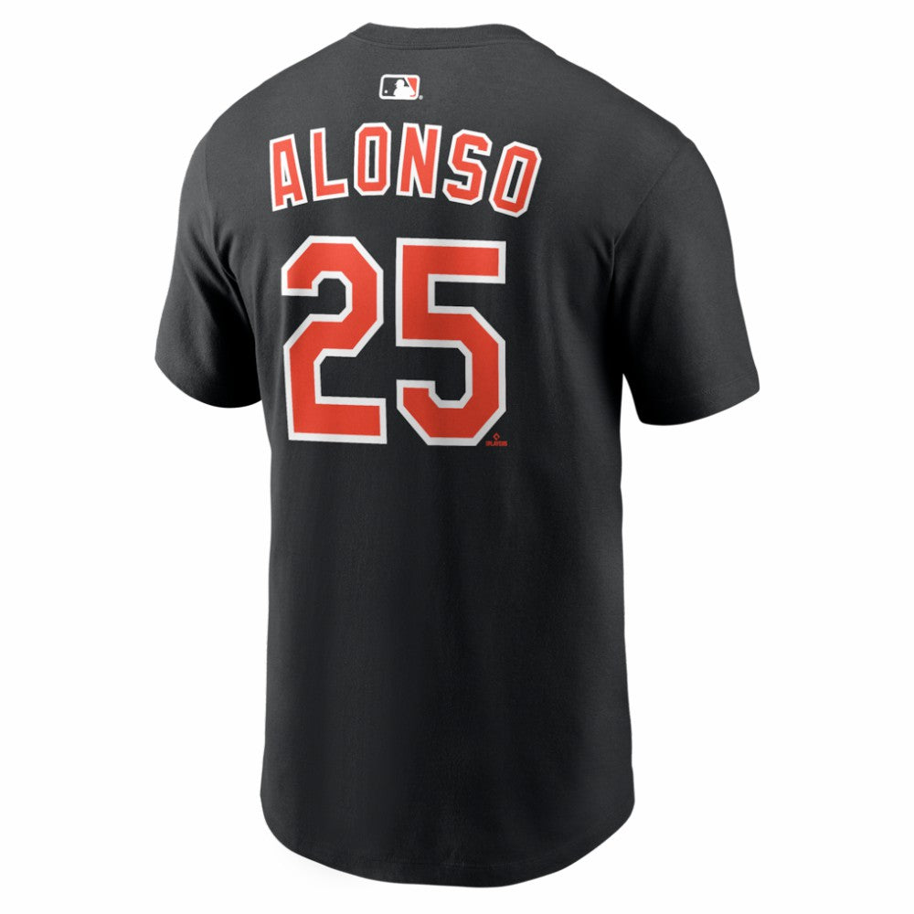 Pete Alonso Baltimore Orioles Home Name & Number T-Shirt - Black | Nike