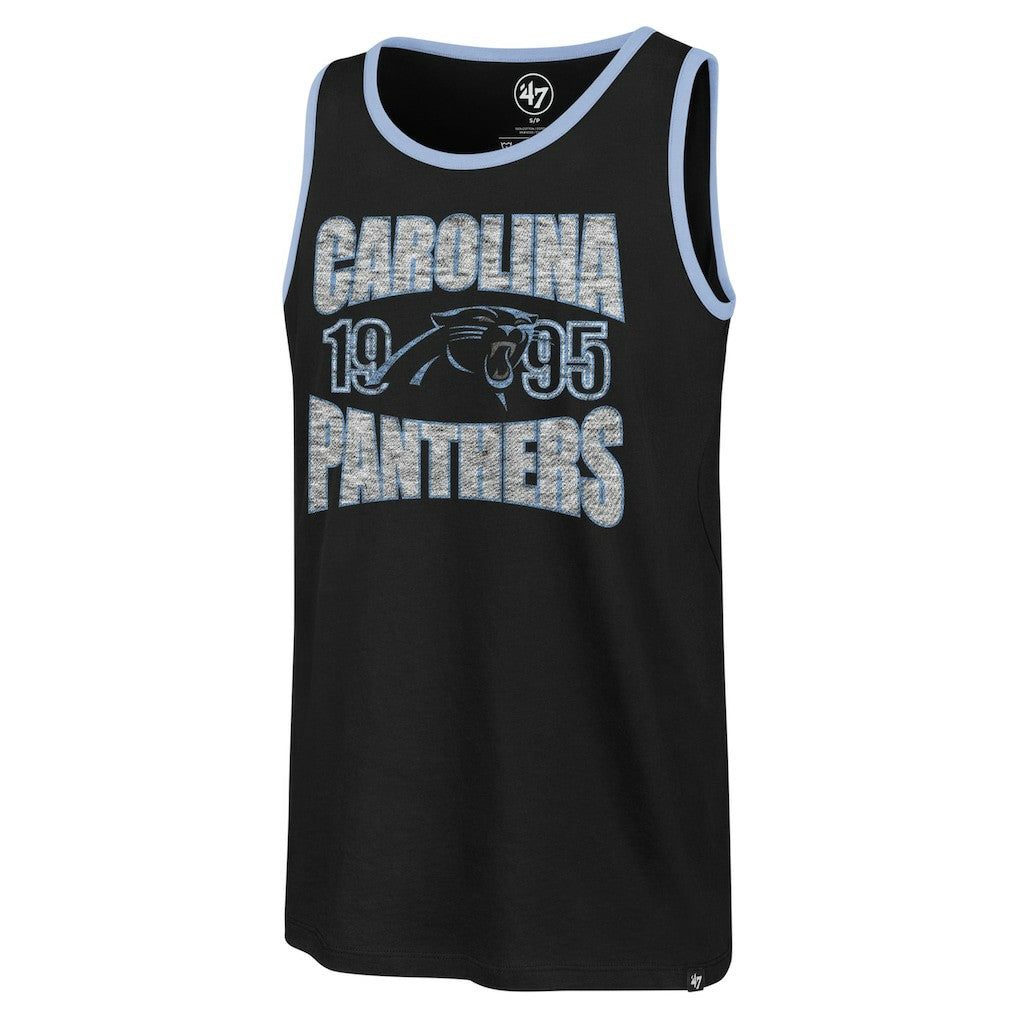 Carolina Panthers '47 Upload Franklin Tank Top - Black sale
