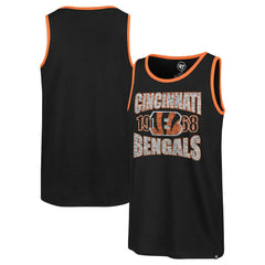 Cincinnati Bengals '47 Upload Franklin Tank Top - Black sale
