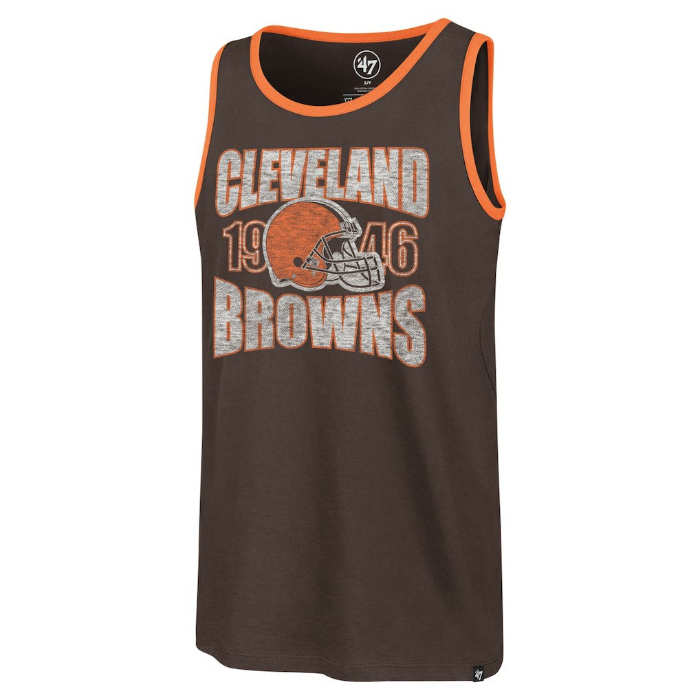 Cleveland Browns '47 Upload Franklin Tank Top - Brown outlet