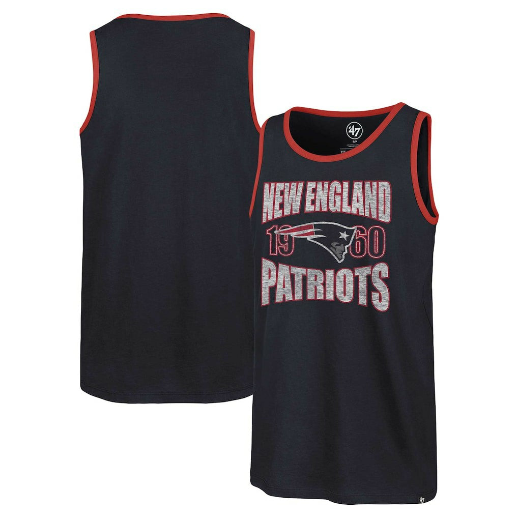 New England Patriots '47 Upload Franklin Tank Top - Navy for sale