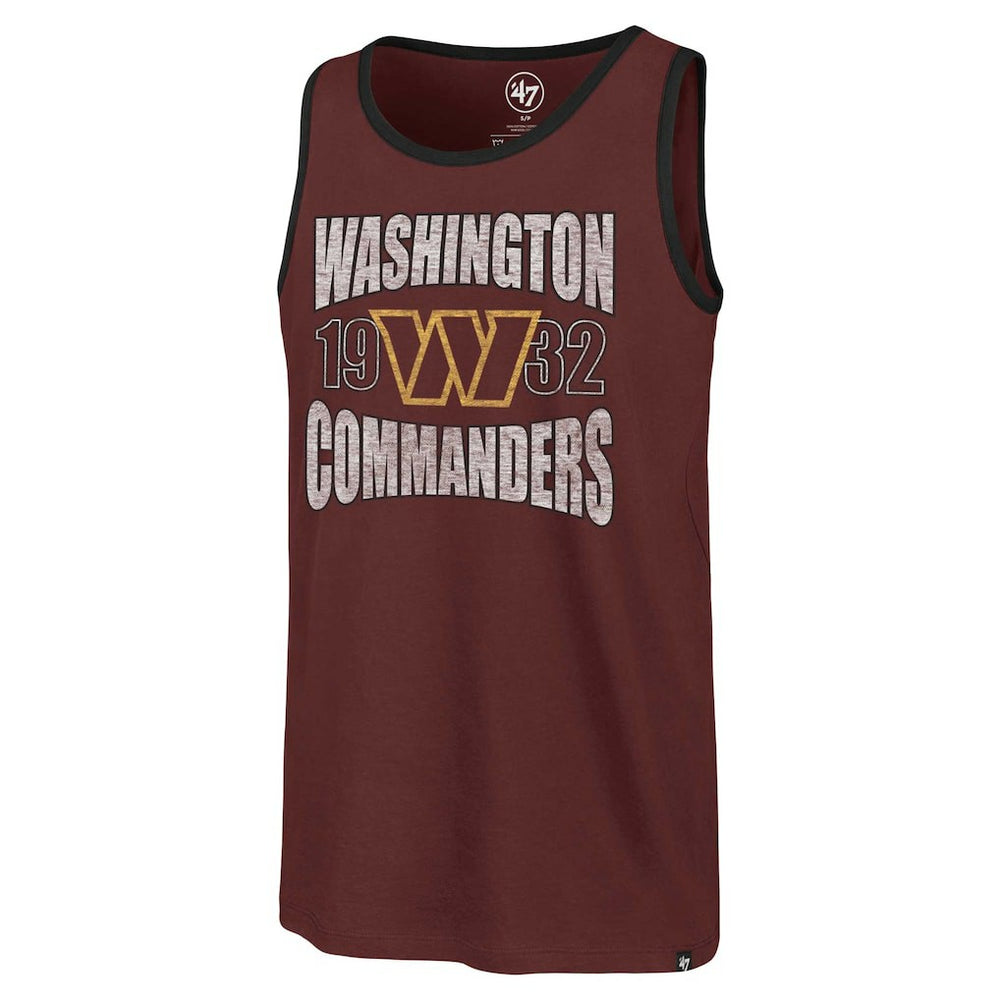 Washington Commanders '47 Upload Franklin Tank Top - Burgundy sale