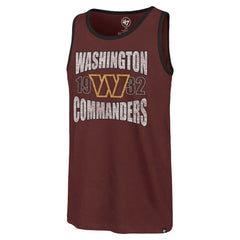 Washington Commanders '47 Upload Franklin Tank Top - Burgundy sale