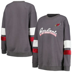 Arizona Cardinals The Wild Collective Women's Fleece Pullover Sweatshirt - Charcoal outlet