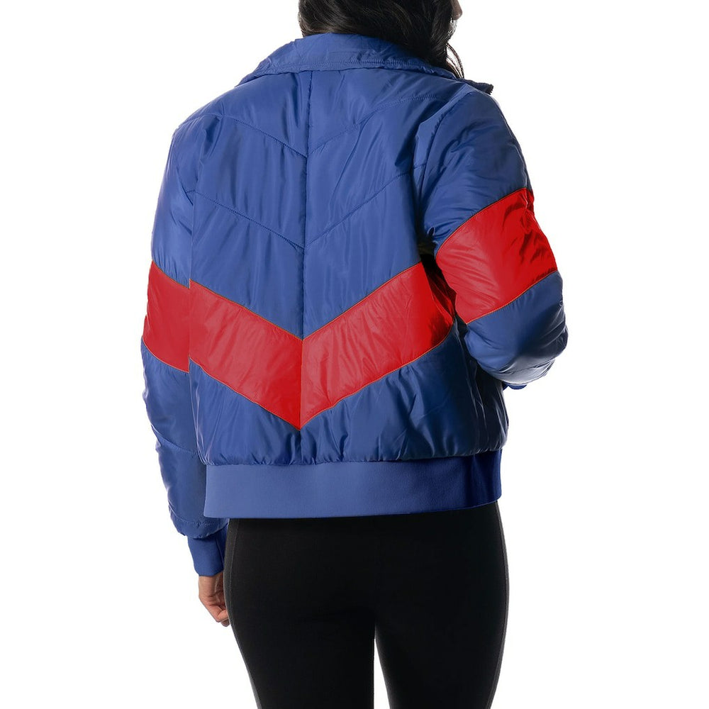 Buffalo Bills The Wild Collective Women's Puffer Full-Zip Hoodie - Royal cheap