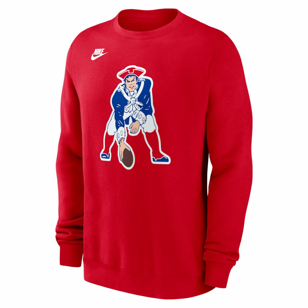 New England Patriots Pat Patriot Club Sweatshirt - Red | Nike online