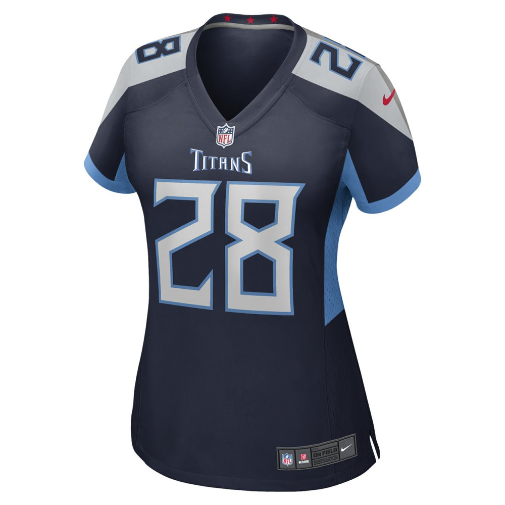 Chris Johnson Tennessee Titans Women's Retired Player Game Jersey - Navy | Nike on sale
