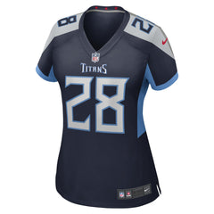 Chris Johnson Tennessee Titans Women's Retired Player Game Jersey - Navy | Nike on sale