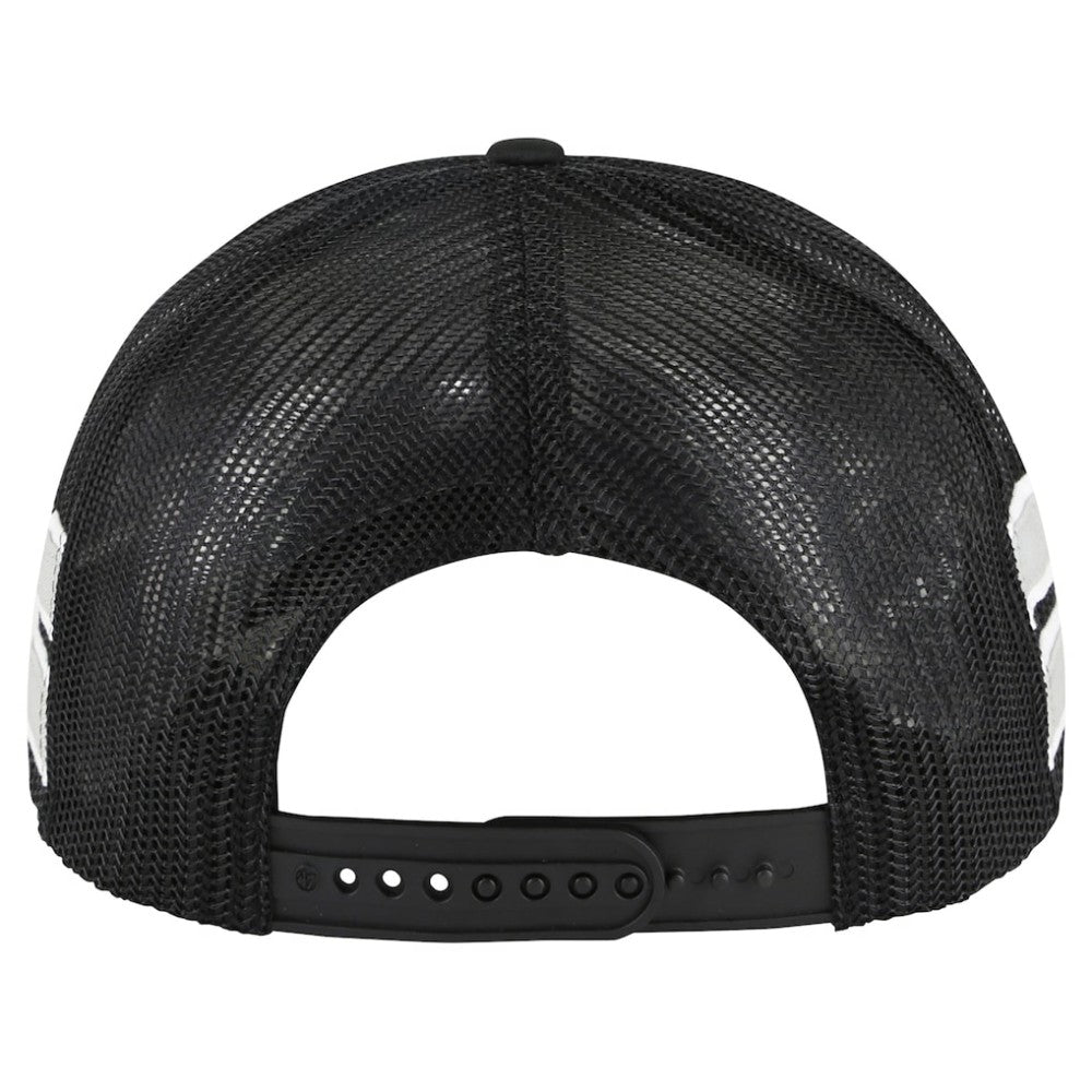 Los Angeles Kings '47 Sideband Stripes Trucker Snapback Hat Black