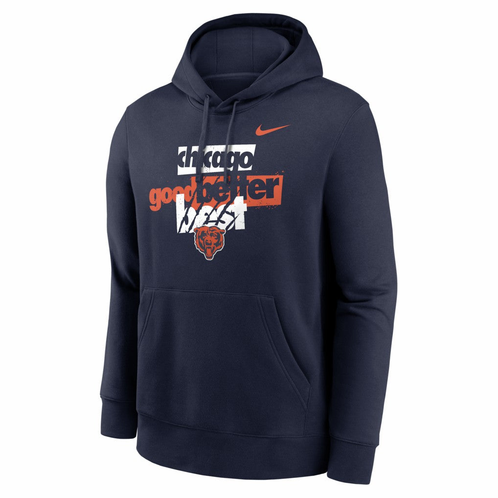Chicago Bears Good Better Best Club Hoodie - Navy | Nike online