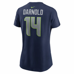 Sam Darnold Seattle Seahawks Women's Super Bowl LX Patch Name & Number T-Shirt - College Navy | Nike discount