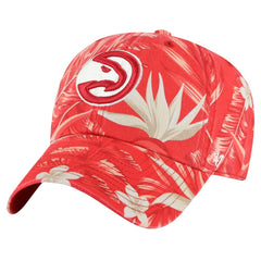 Atlanta Hawks '47 Tropicalia Floral Clean Up Adjustable Hat - Red | 47 brand online