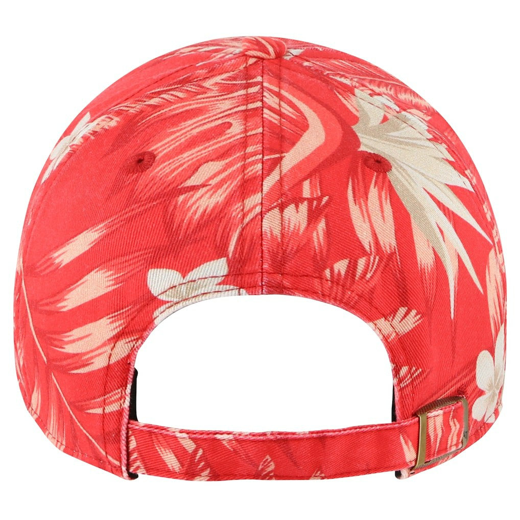 Atlanta Hawks '47 Tropicalia Floral Clean Up Adjustable Hat - Red | 47 brand online
