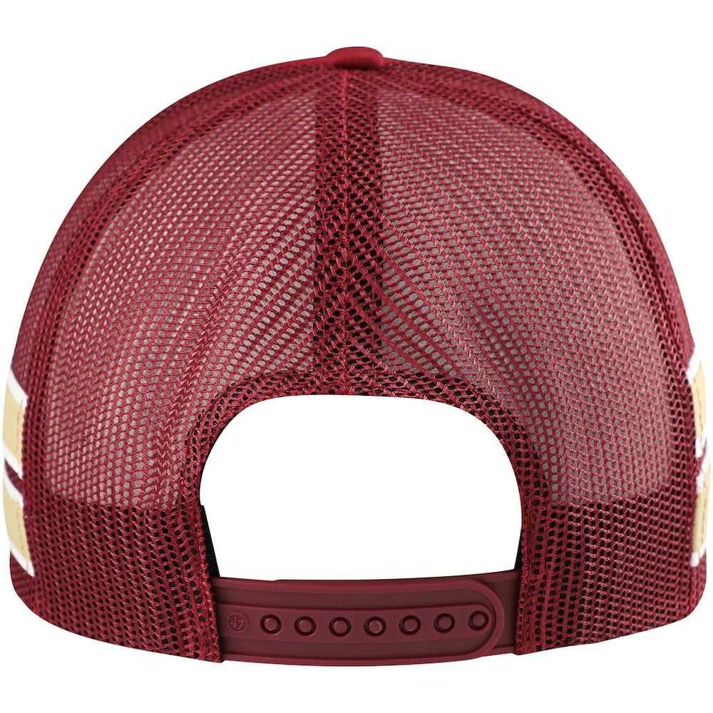 Cleveland Cavaliers '47 Sidebrand Stripes Trucker Adjustable Hat sale - Wine | 47 brand cheap