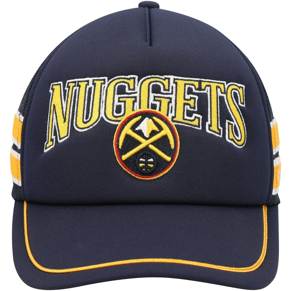 Denver Nuggets '47 Sidebrand Stripes Trucker Adjustable Hat sale - Navy | 47 brand cheap