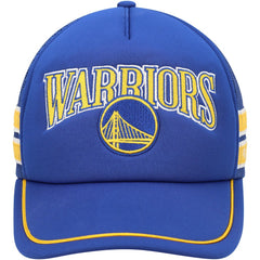 Golden State Warriors '47 Sidebrand Stripes Trucker Adjustable Hat sale - Royal | 47 brand cheap