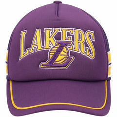 Los Angeles Lakers '47 Sidebrand Stripes Trucker Adjustable Hat - Purple | 47 brand sale