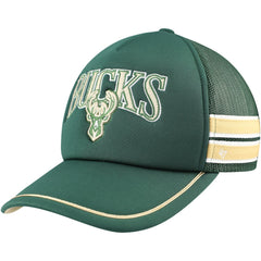 Milwaukee Bucks '47 Sidebrand Stripes Trucker Adjustable Hat - Hunter Green | 47 brand cheap