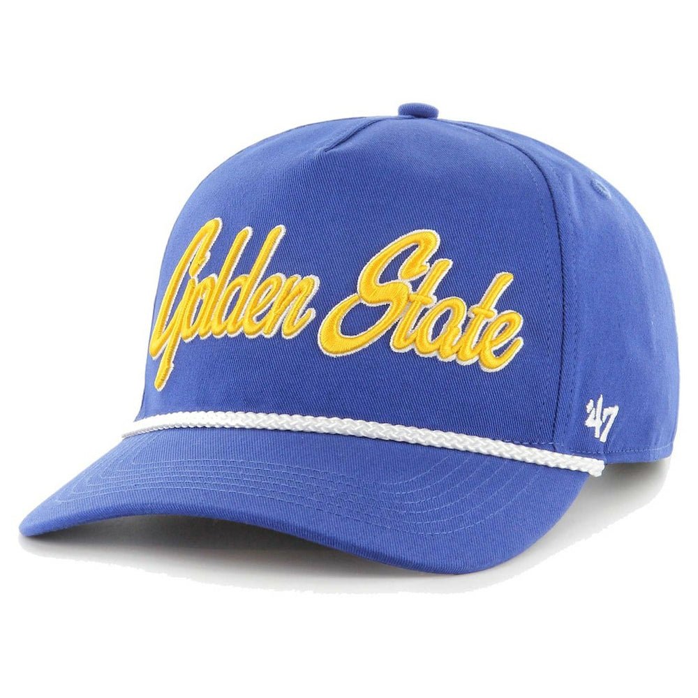Golden State Warriors '47 Overhand Logo Hitch Adjustable Hat sale - Royal | 47 brand shop