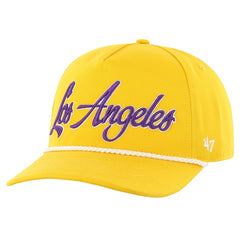 Los Angeles Lakers '47 Overhand Logo Hitch Adjustable Hat - Gold | 47 brand discount