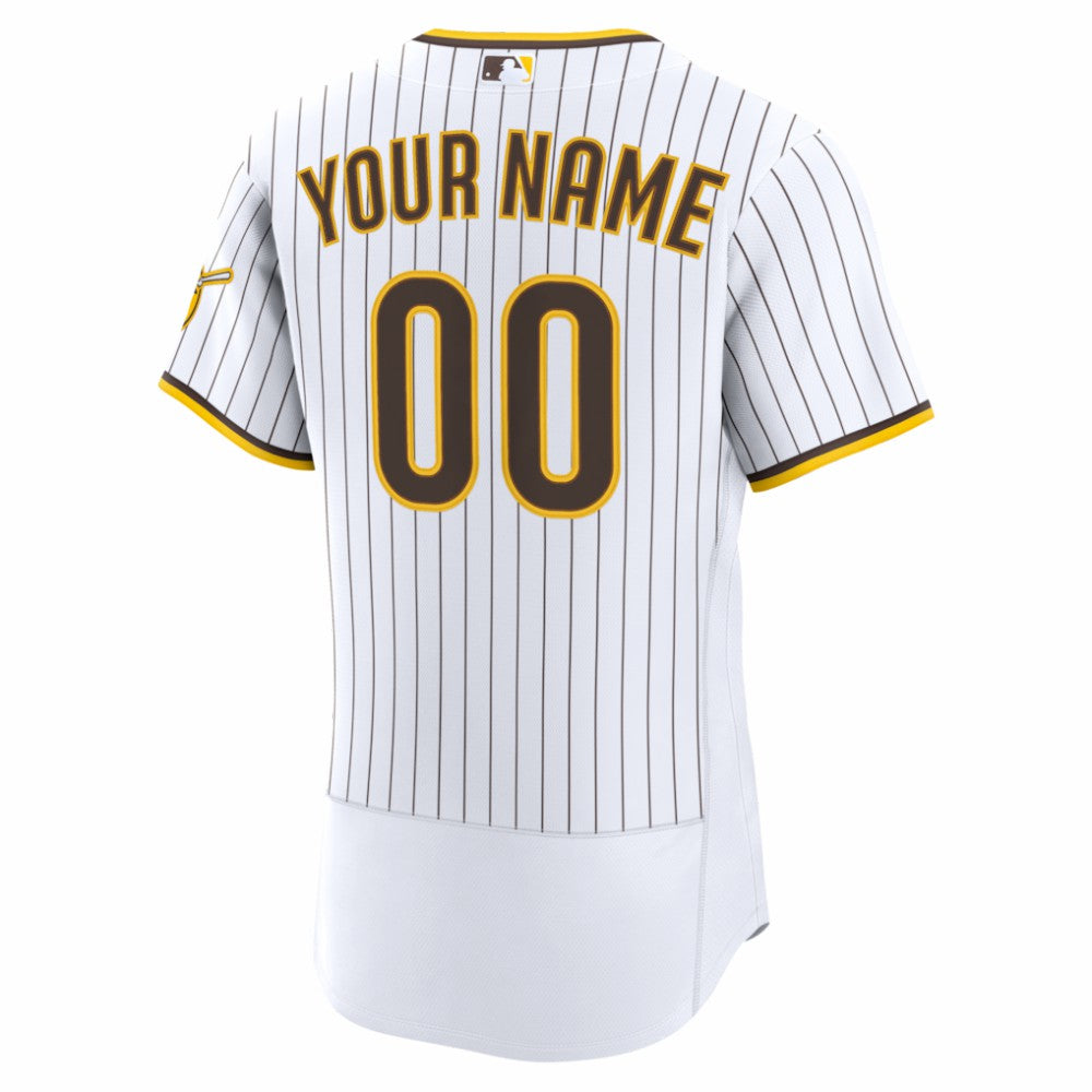 San Diego Padres Home Authentic Custom Jersey - White | Nike