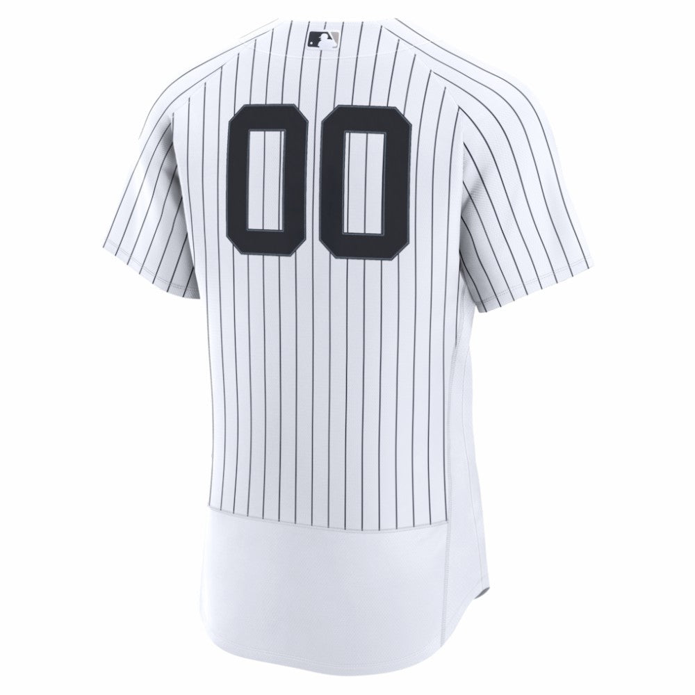 New York Yankees Home Authentic Custom Jersey - White | Nike