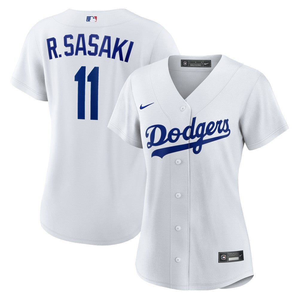 Rōki Sasaki Los Angeles Dodgers Women's Replica Jersey - White | Nike