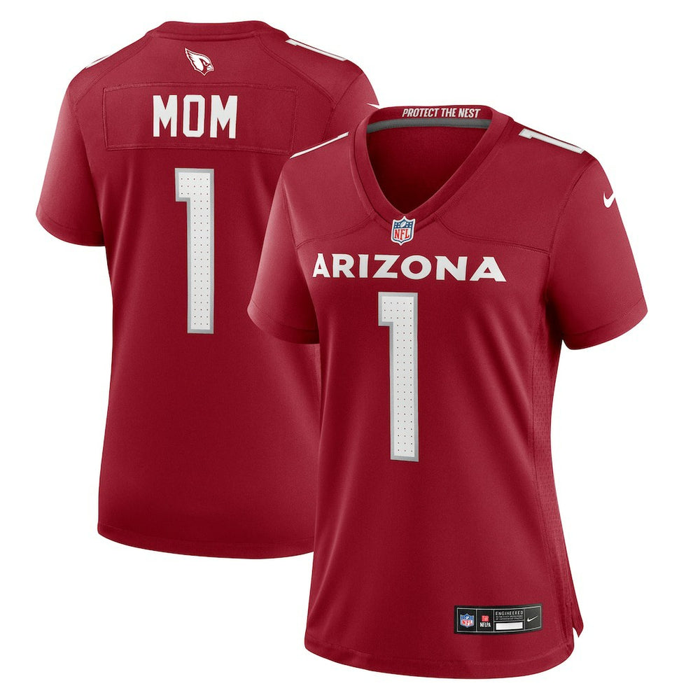 Number 1 Mom Arizona Cardinals Women's Game Jersey - Cardinal | Nike cheap