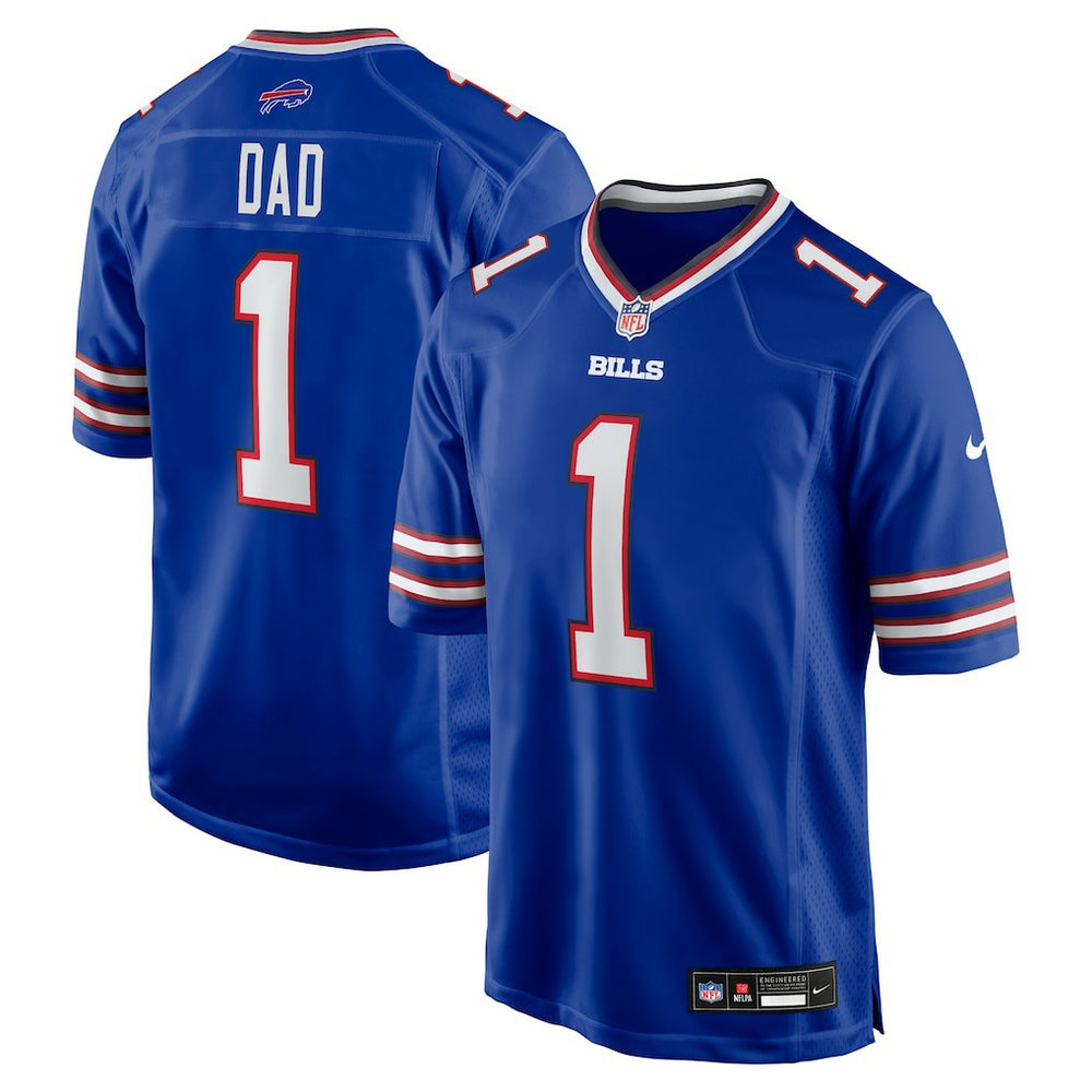 Number 1 Dad Buffalo Bills Game Jersey - Royal | Nike for sale