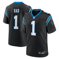 Number 1 Dad Carolina Panthers Game Jersey - Black | Nike sale