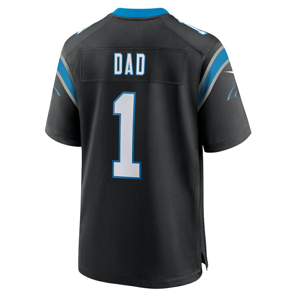 Number 1 Dad Carolina Panthers Game Jersey - Black | Nike sale