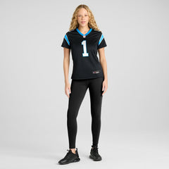 Number 1 Mom Carolina Panthers Women's Game Jersey - Black | Nike cheap