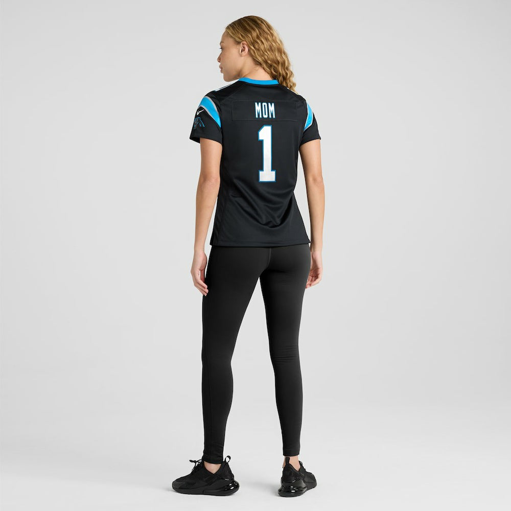 Number 1 Mom Carolina Panthers Women's Game Jersey - Black | Nike cheap