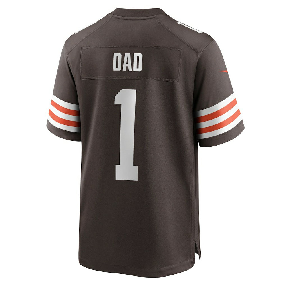 Number 1 Dad Cleveland Browns Game Jersey - Brown | Nike sale