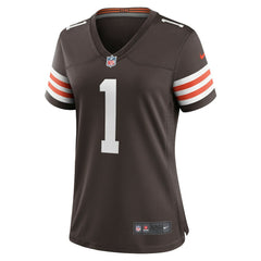 Number 1 Mom Cleveland Browns Women's Game Jersey - Brown | Nike online