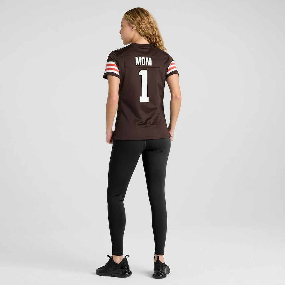Number 1 Mom Cleveland Browns Women's Game Jersey - Brown | Nike online