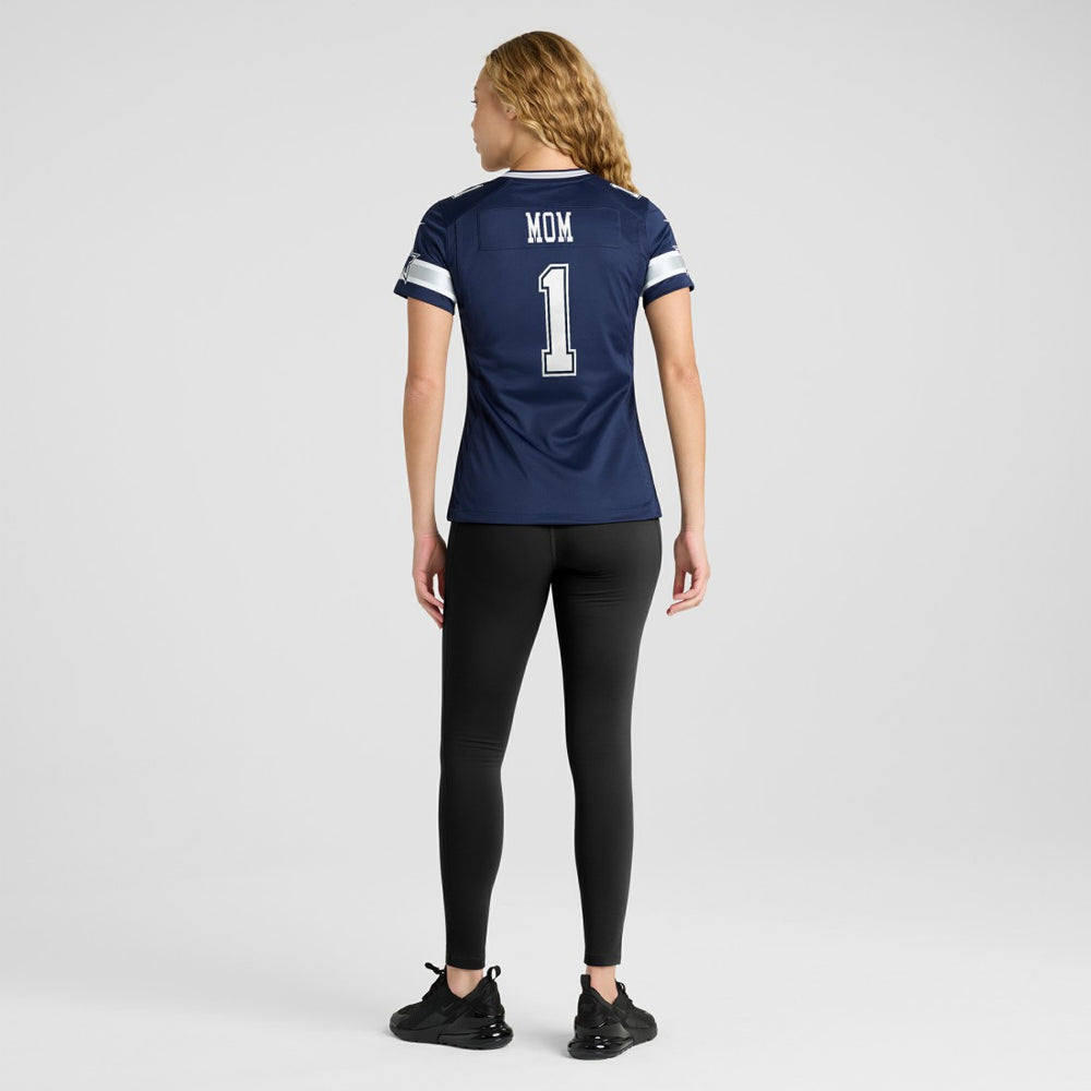 Number 1 Mom Dallas Cowboys Women's Game Jersey - Navy | Nike discount